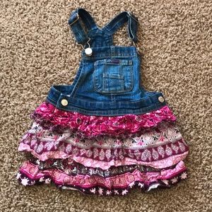 Toddler overall dress